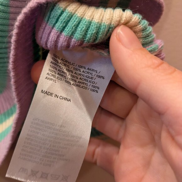 Ragged Priest Pastel Striped Dress - Picture 6 of 6